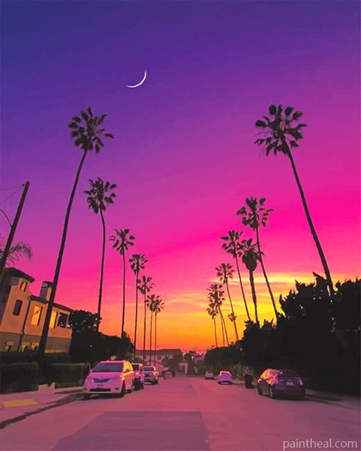 San Diego California NEW Painting By Numbers Kits