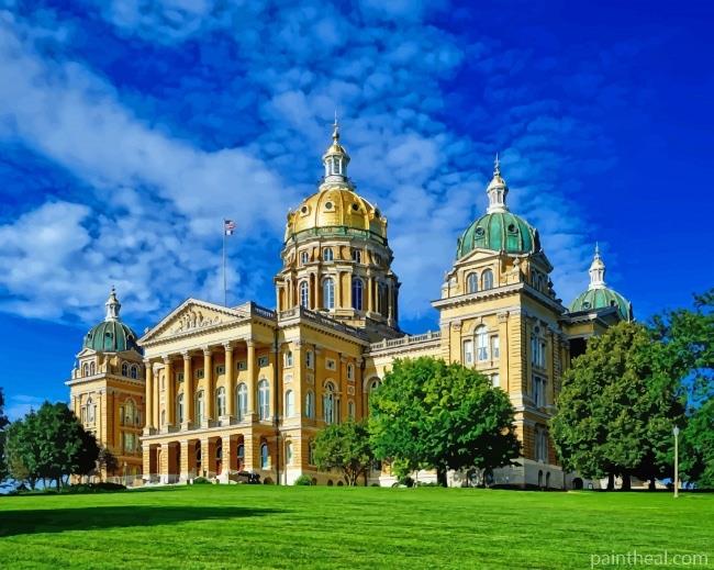 Iowa state capitol NEW Painting By Numbers Kits