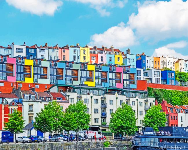 Bristol Houses Painting By Numbers Kits