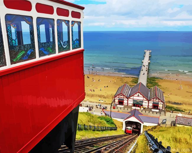Saltburn By The Sea Town Painting By Numbers Kits