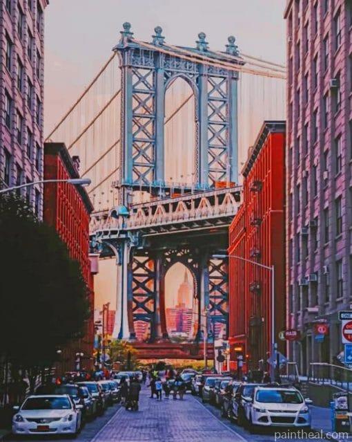 Brooklyn Bridge Park – Cities 5D Diamond Painting Painting By Numbers Kits