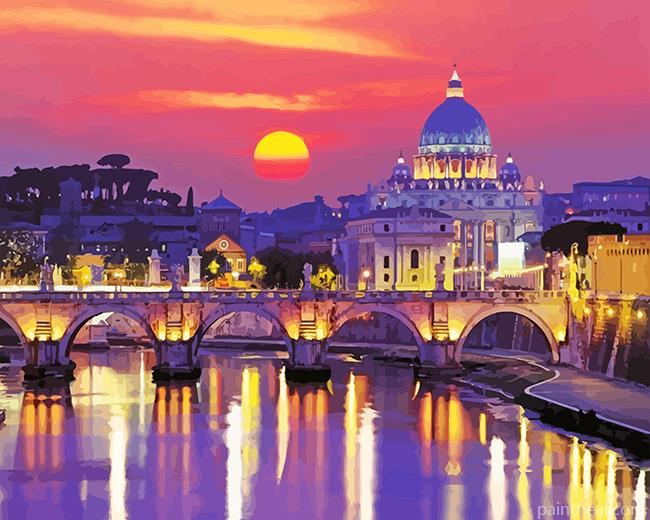St Peters Square Painting By Numbers Kits