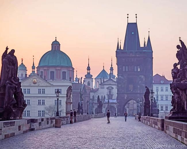 Charles Bridge Painting By Numbers Kits