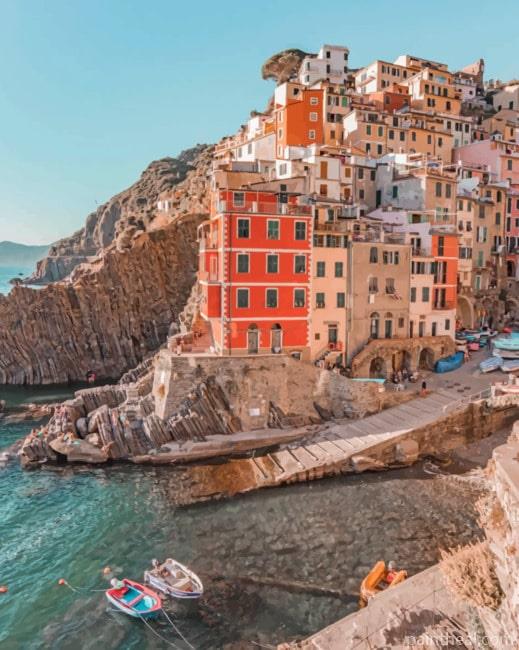 Cinque Terre National Park Italy Painting By Numbers Kits