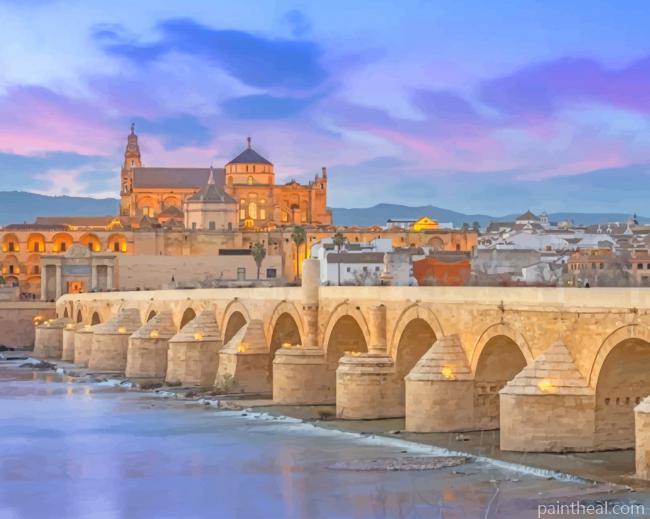 Torre De Calahorra Spain Painting By Numbers Kits