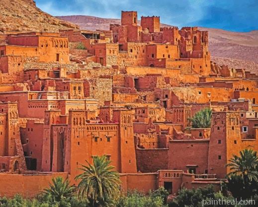 Ouarzazate Morocco Painting By Numbers Kits