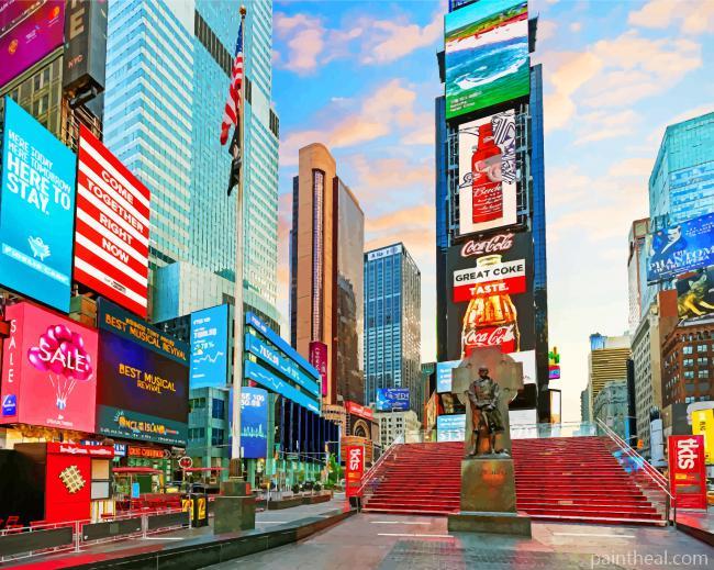 Time Square Painting By Numbers Kits