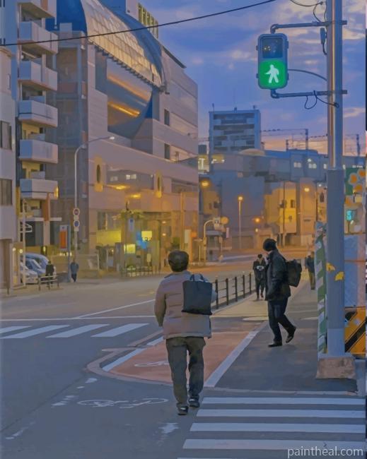Korean Street Painting By Numbers Kits