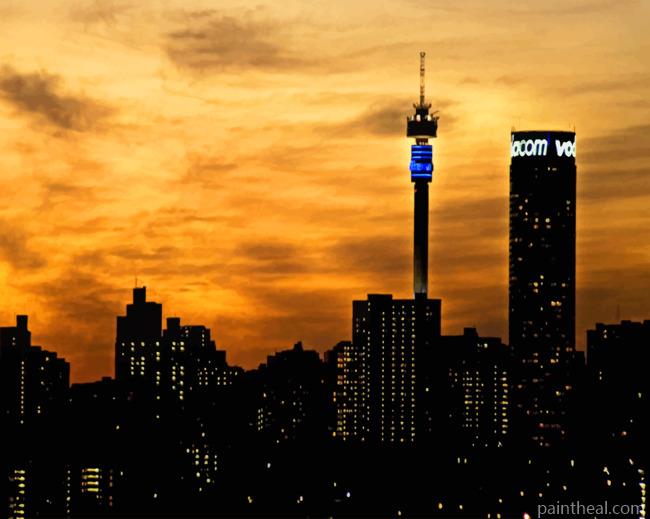 Johannesburg Painting By Numbers Kits