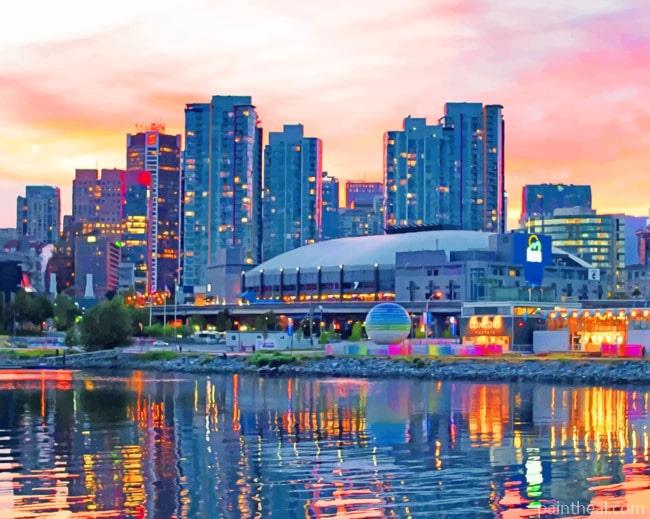 Vancouver City Painting By Numbers Kits