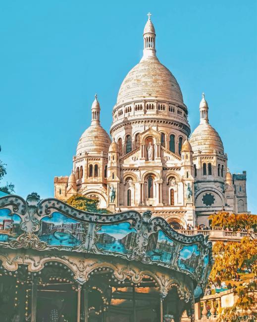 Paris Montmartre Painting By Numbers Kits