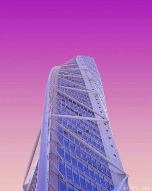 Turning Torso Building Sweden – 5D Diamond Painting Painting By Numbers Kits