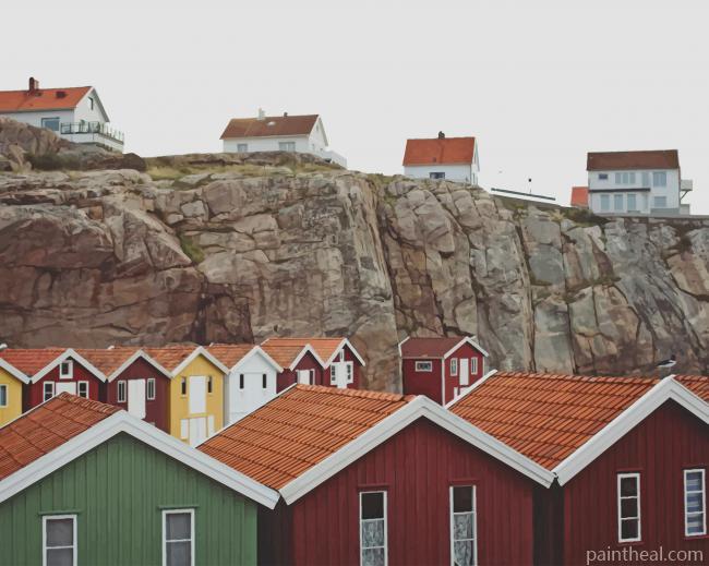 Smögen Sweden Painting By Numbers Kits