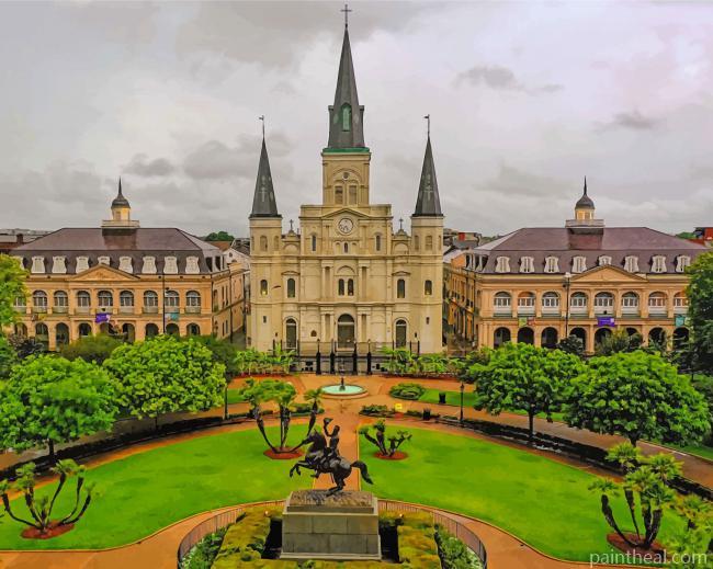 Jackson Square Painting By Numbers Kits