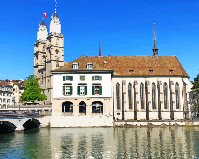 Helmhaus Zurich Painting By Numbers Kits