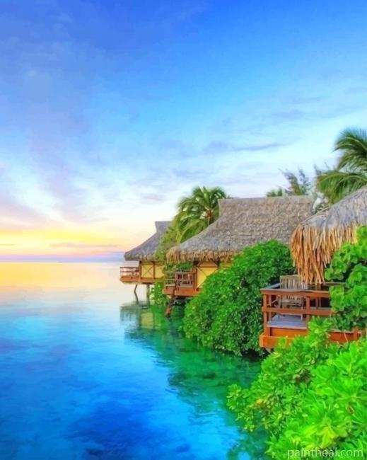Bali Indonesia Painting By Numbers Kits