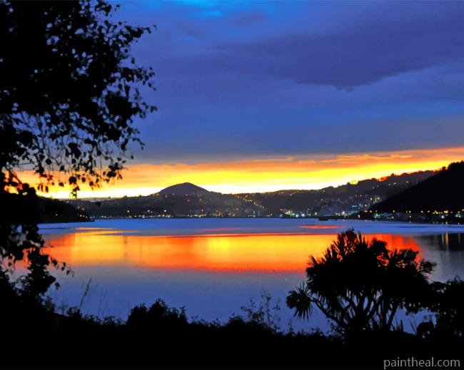 Dunedin Sunset Painting By Numbers Kits
