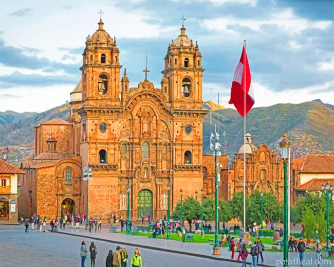 Cusco Peru Painting By Numbers Kits