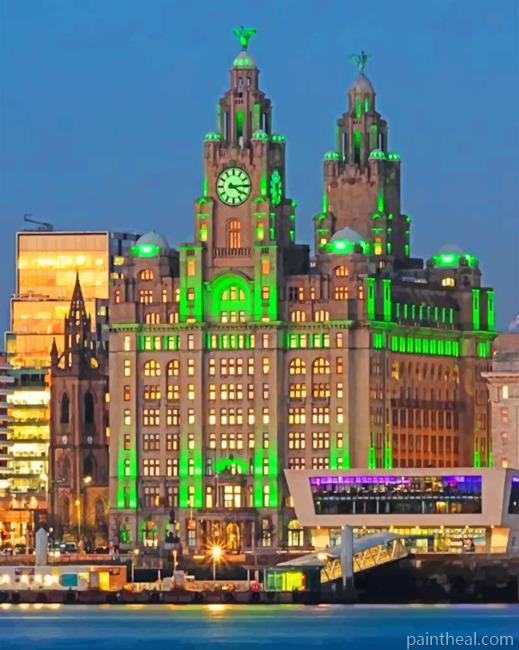 Liverpool City Painting By Numbers Kits