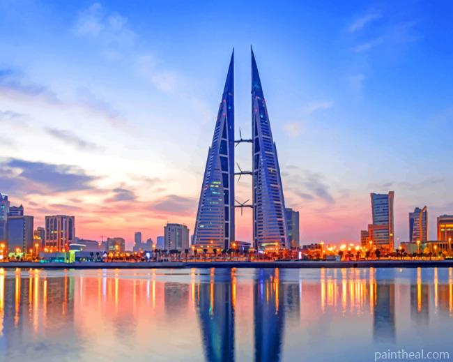 Bahrain Painting By Numbers Kits