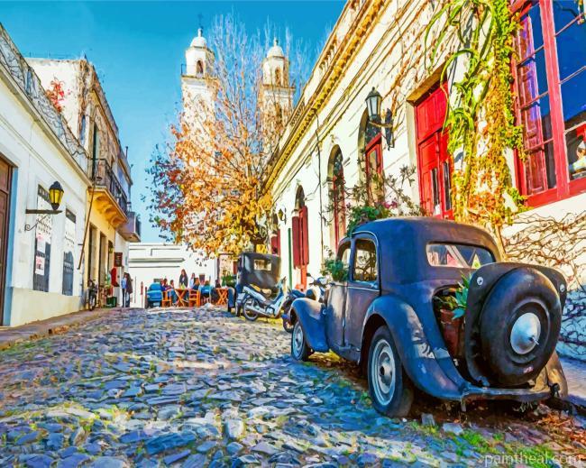 Colonia Uruguay Header Painting By Numbers Kits