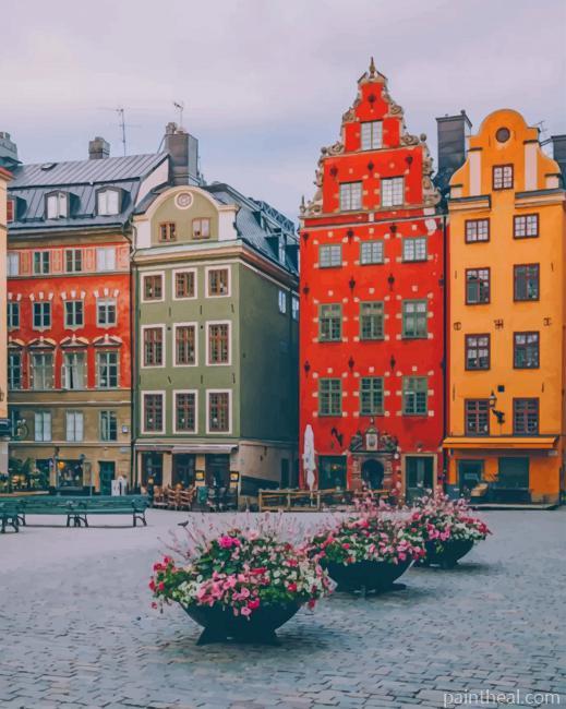 Stockholm Sweden Painting By Numbers Kits