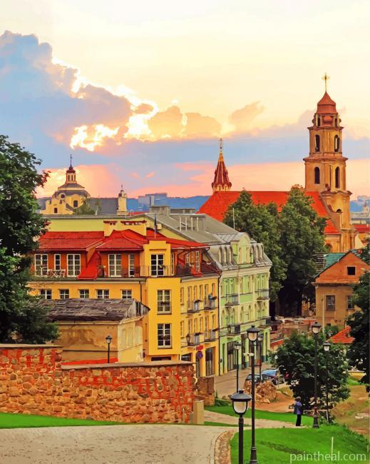 Lietuva Europe Painting By Numbers Kits