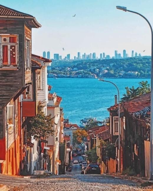 Beykoz Istanbul Turkey Painting By Numbers Kits