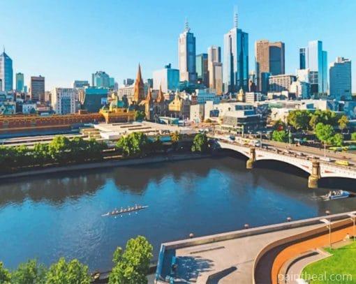 Melbourne Business Australia Painting By Numbers Kits