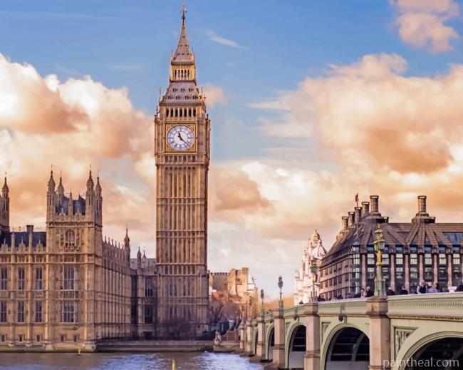 London Big Ben Painting By Numbers Kits