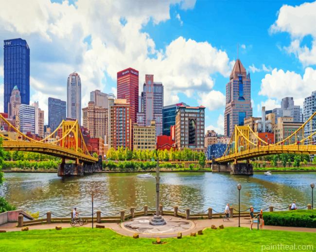 Pittsburgh Painting By Numbers Kits