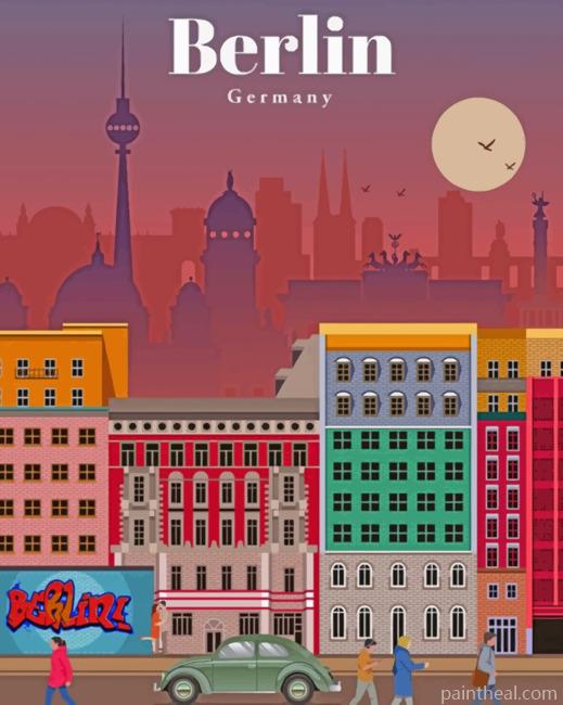 Berlin Painting By Numbers Kits