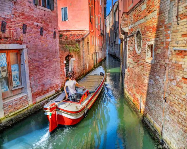 Venice Canal Painting By Numbers Kits