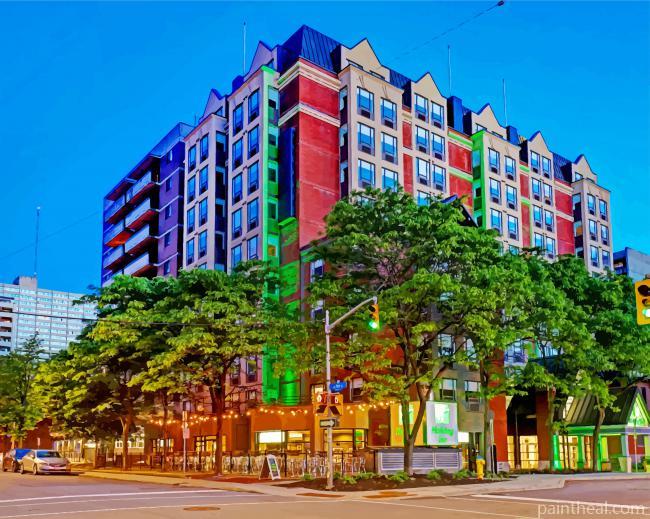 Ottawa Buildings Painting By Numbers Kits