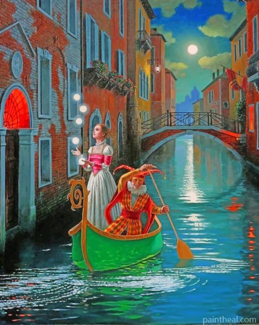 Venice Italy Painting By Numbers Kits