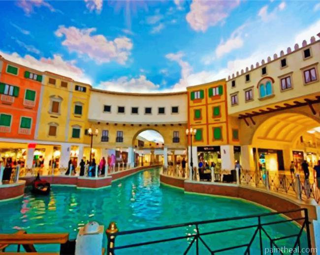 Villaggio Mall Qatar Painting By Numbers Kits