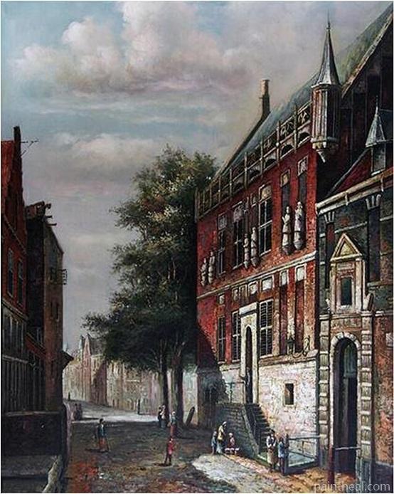 Classical Building Europe Painting By Numbers Kits