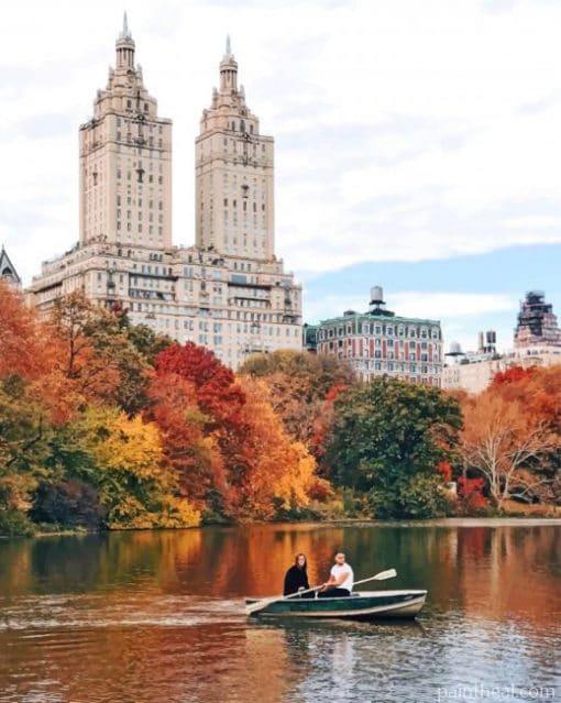 Jacqueline Onassis Reservoir Manhattan Painting By Numbers Kits