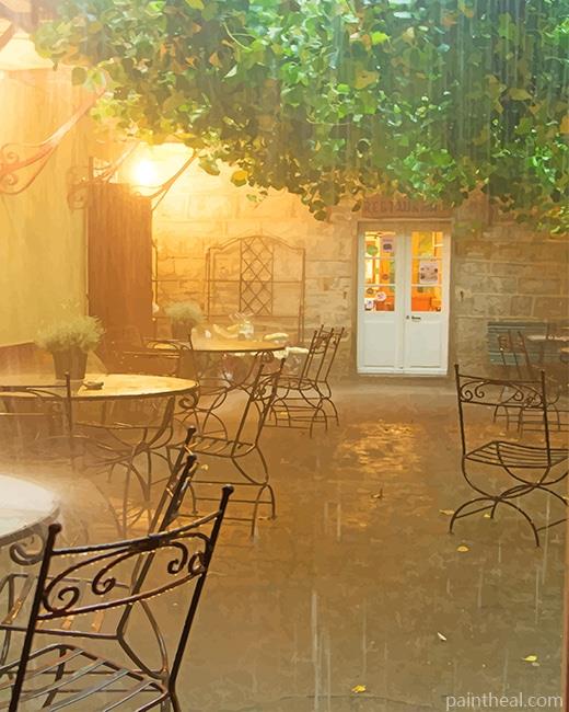 Rain Photography Painting By Numbers Kits