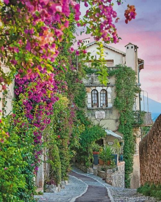 French Riviera France Painting By Numbers Kits
