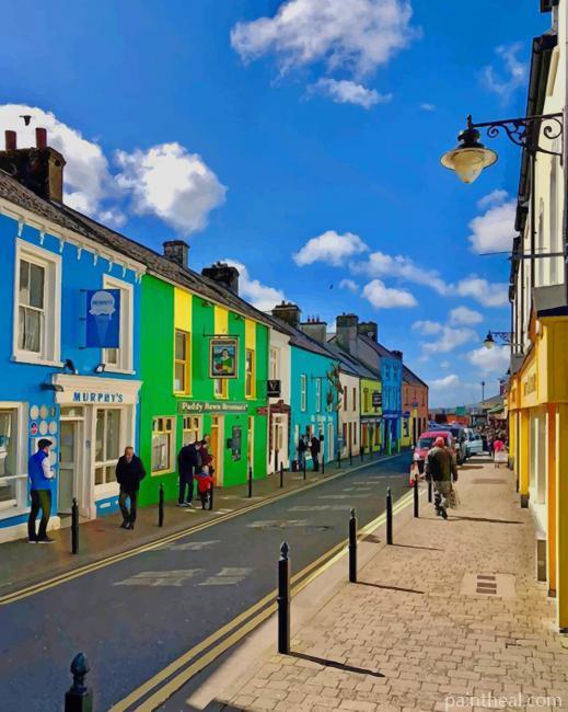 Dingle Town Painting By Numbers Kits