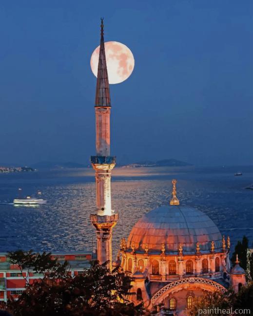 Istanbul Turkey Painting By Numbers Kits