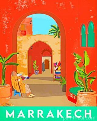 Marrakesh Painting By Numbers Kits