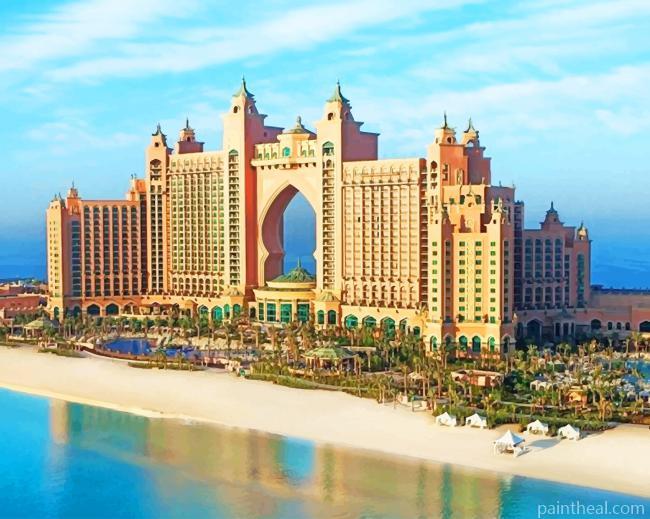 Atlantis The Palm Painting By Numbers Kits