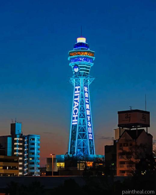 Osaka Japan Painting By Numbers Kits