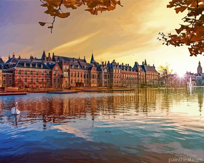 The Hague City Painting By Numbers Kits