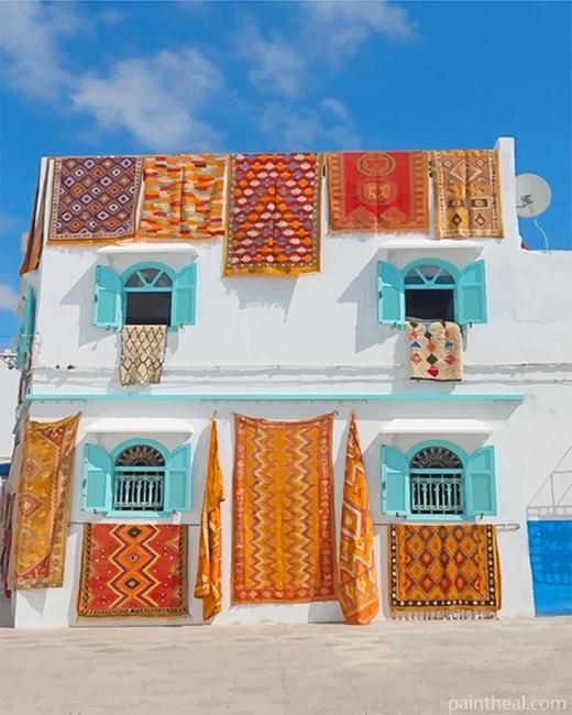 Asilah Morocco Painting By Numbers Kits
