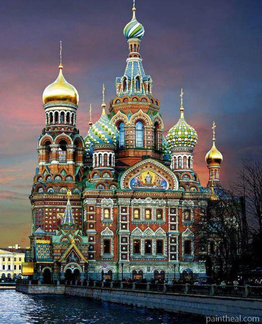 Savior On The Spilled Blood Painting By Numbers Kits