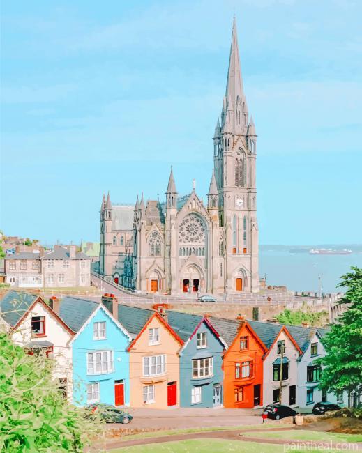 Colman Cathedral Ireland Painting By Numbers Kits