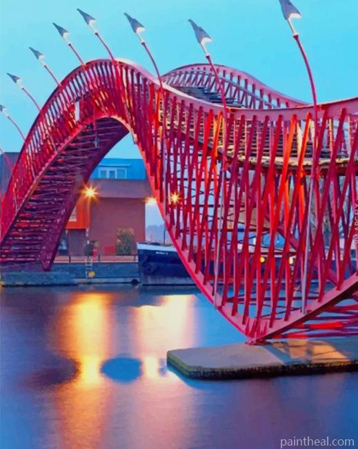 Python Bridge Painting By Numbers Kits